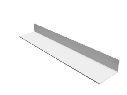 Angle, 90°, .75 x 1.5, Vinyl Trim