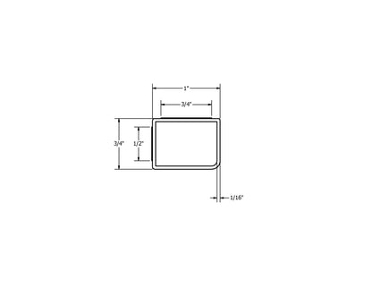 Jamb Extension 3/4 x 1, Vinyl, Pre-Taped