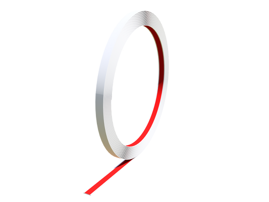 Rollo de moldura, moldura plana de vinilo de 1.50" x 250'